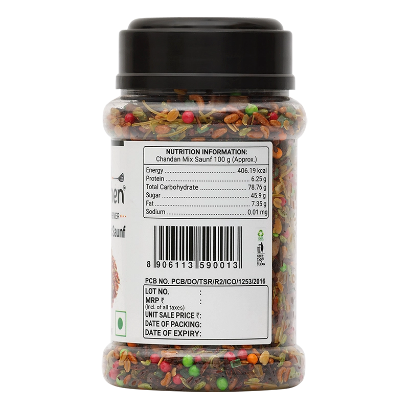 Indian Kitchen Chandan Mix Saunf 185g Indian Kitchen Chandan Mix Saunf 185g - Indian Kitchen